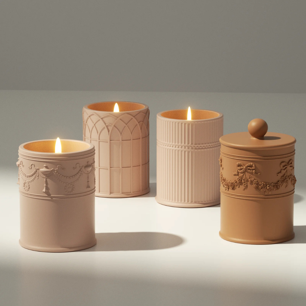 Boowan Nicole: Traces of the Palace Candle Jar Silicone Mold
