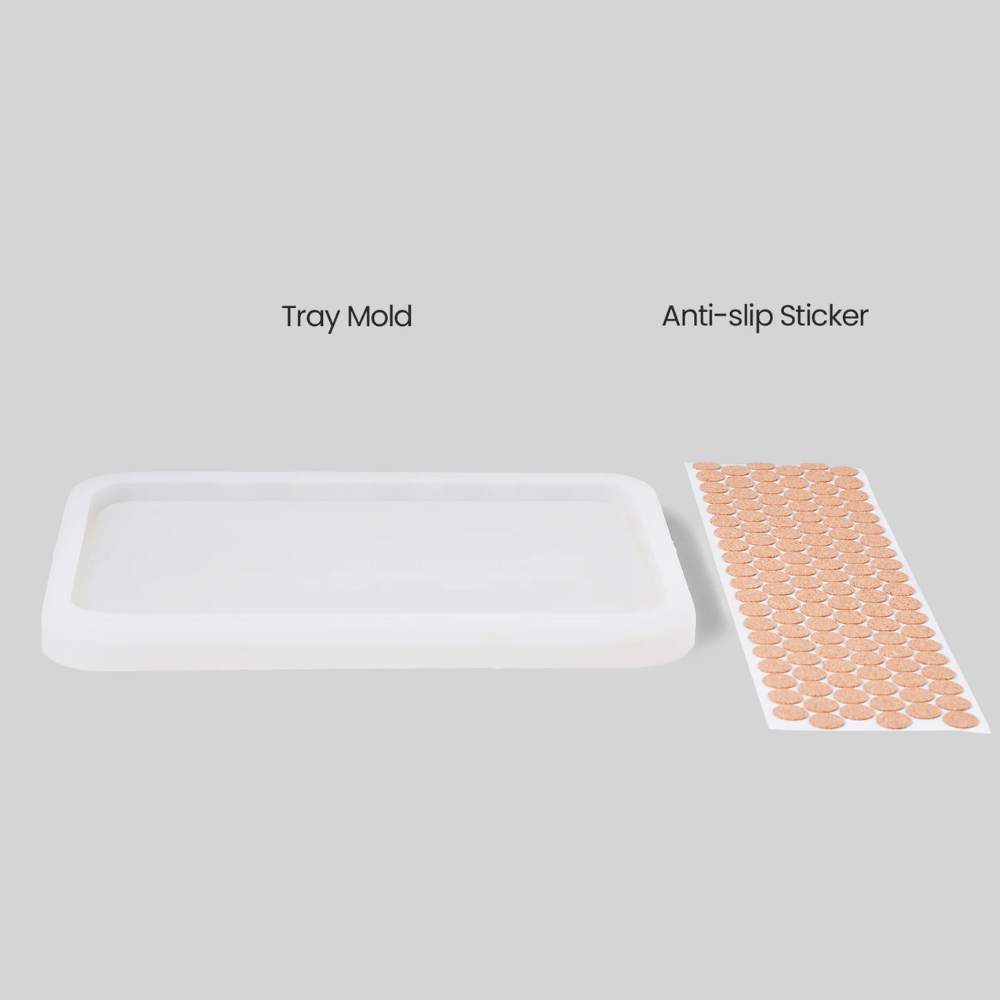 Boowan Nicole: Rectangular Tray Silicone Mold