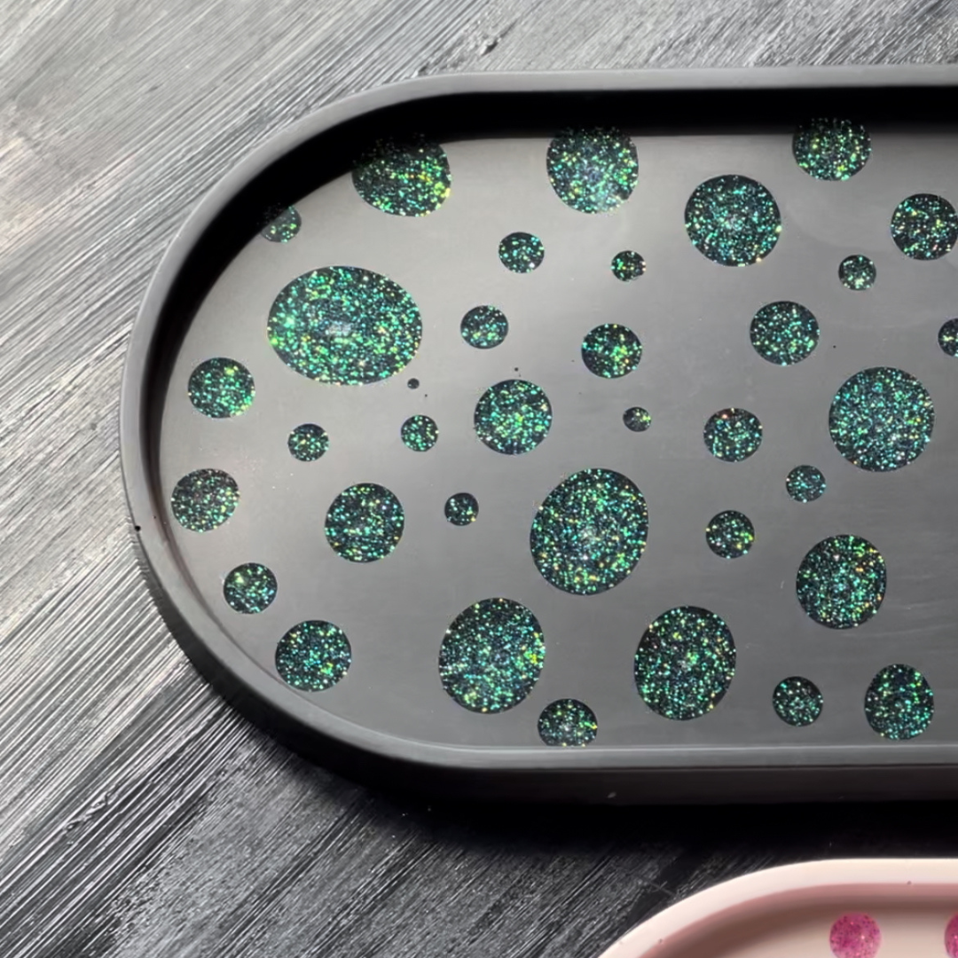 Glitter Burst Tray