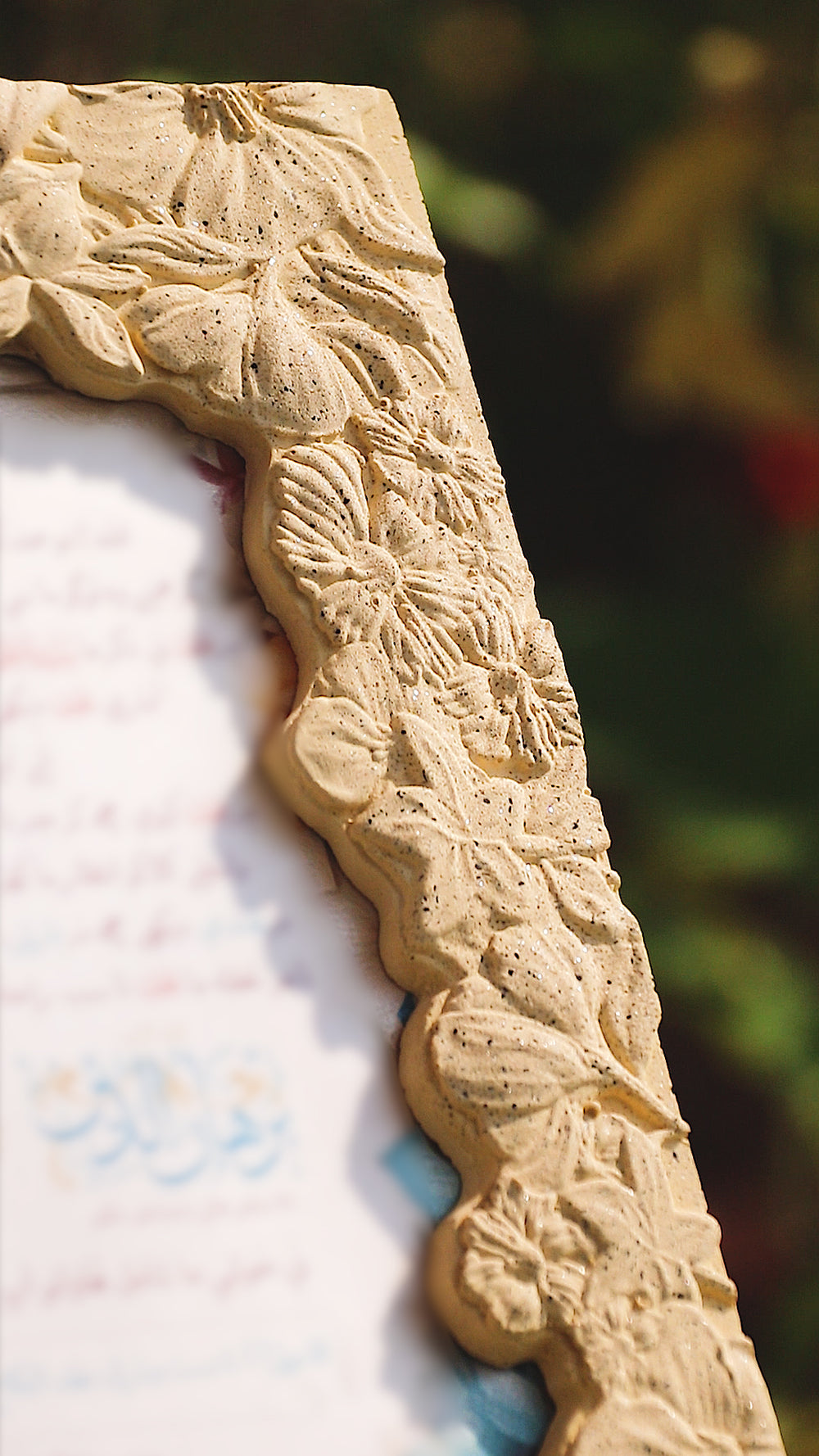 Handcrafted Jesmonite Invitation Frames