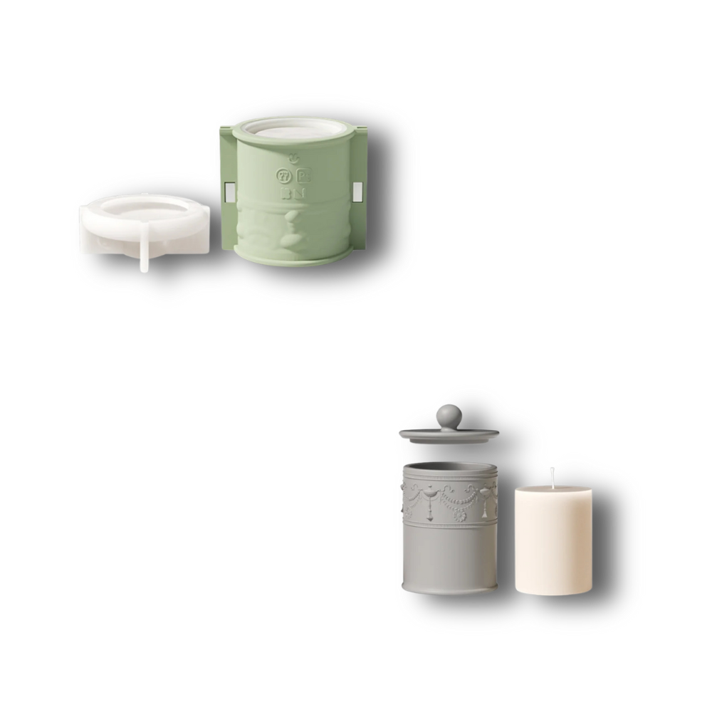 Boowan Nicole: Traces of the Palace Candle Jar Silicone Mold