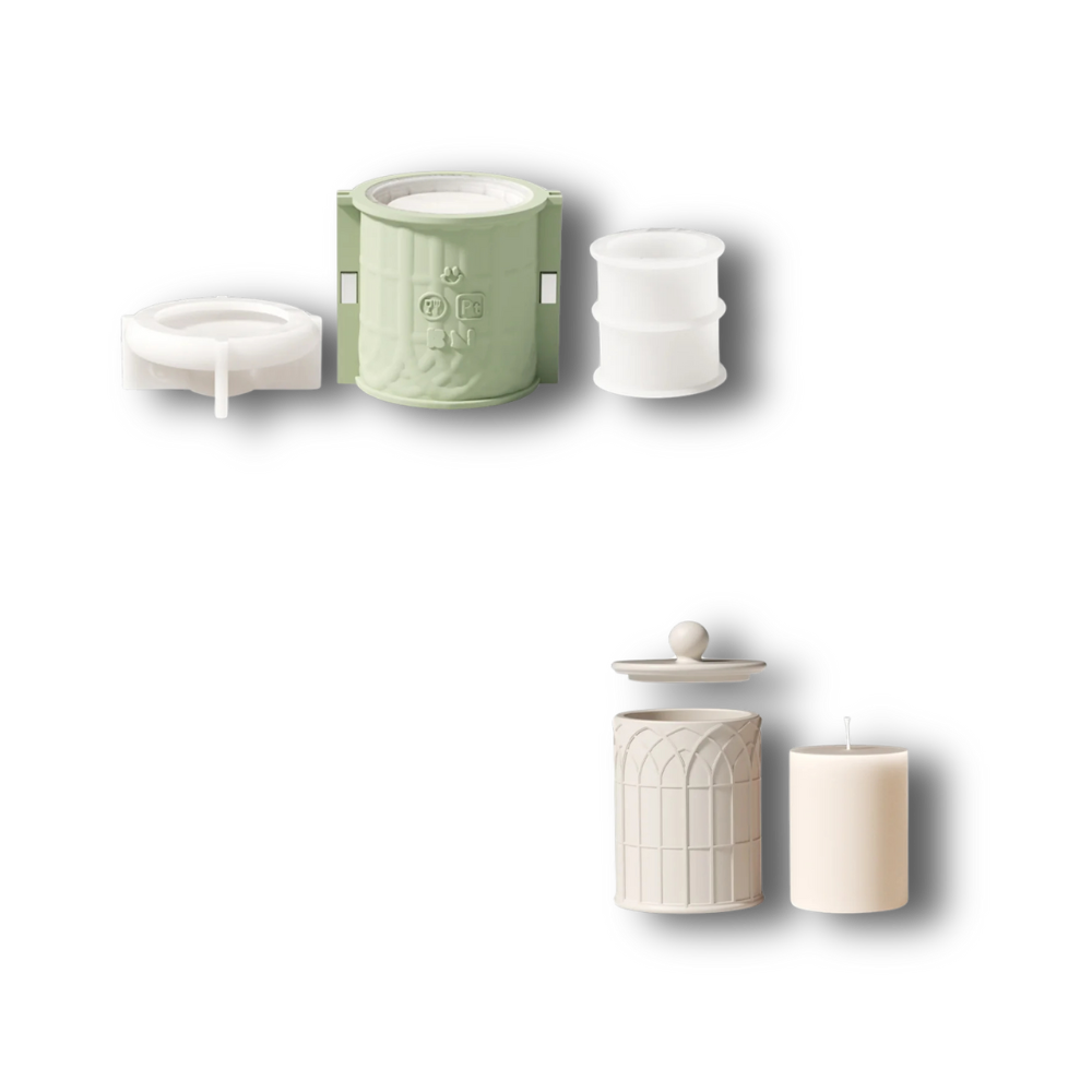 Boowan Nicole: Traces of the Palace Candle Jar Silicone Mold