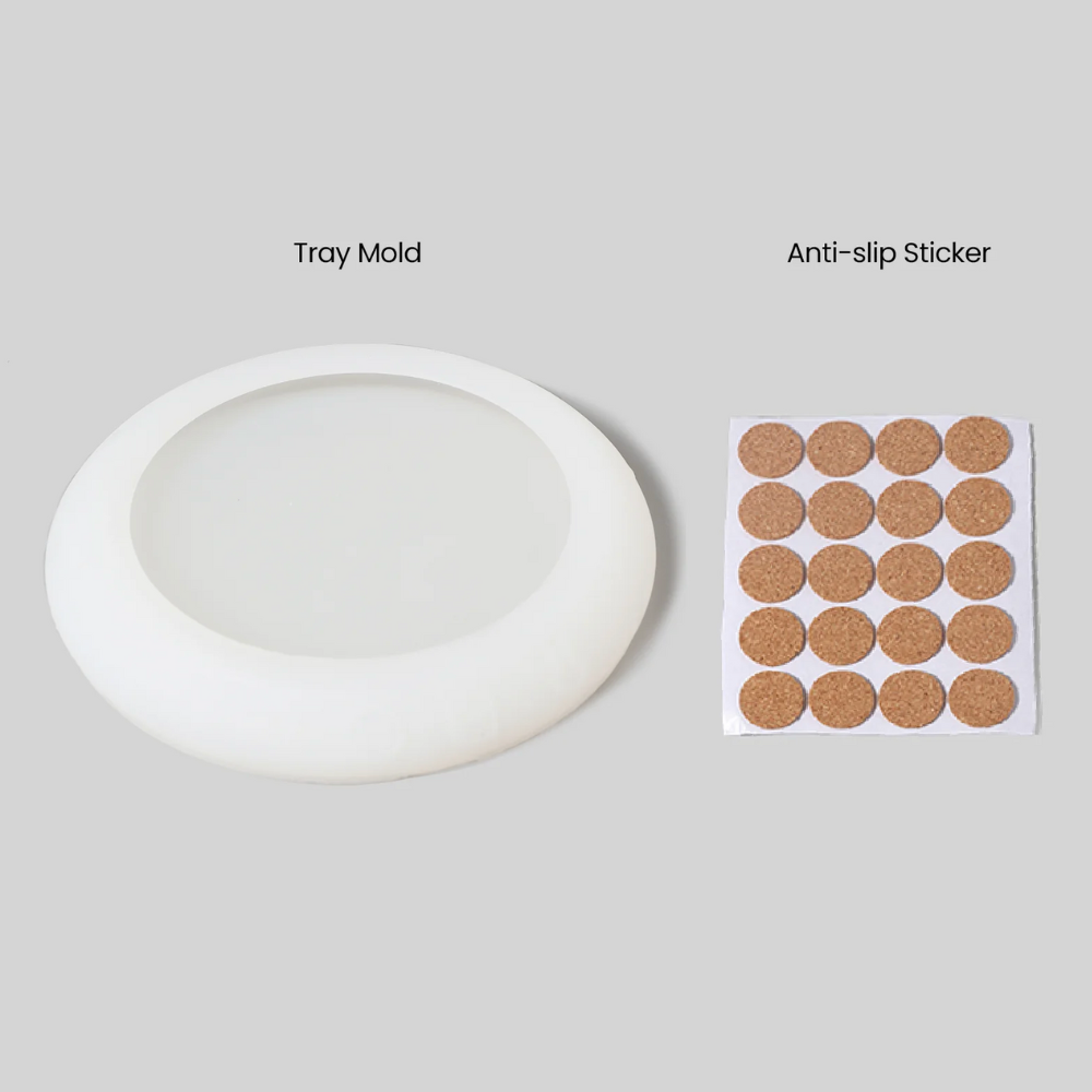 Boowan Nicole: Round Tray Silicone Mould