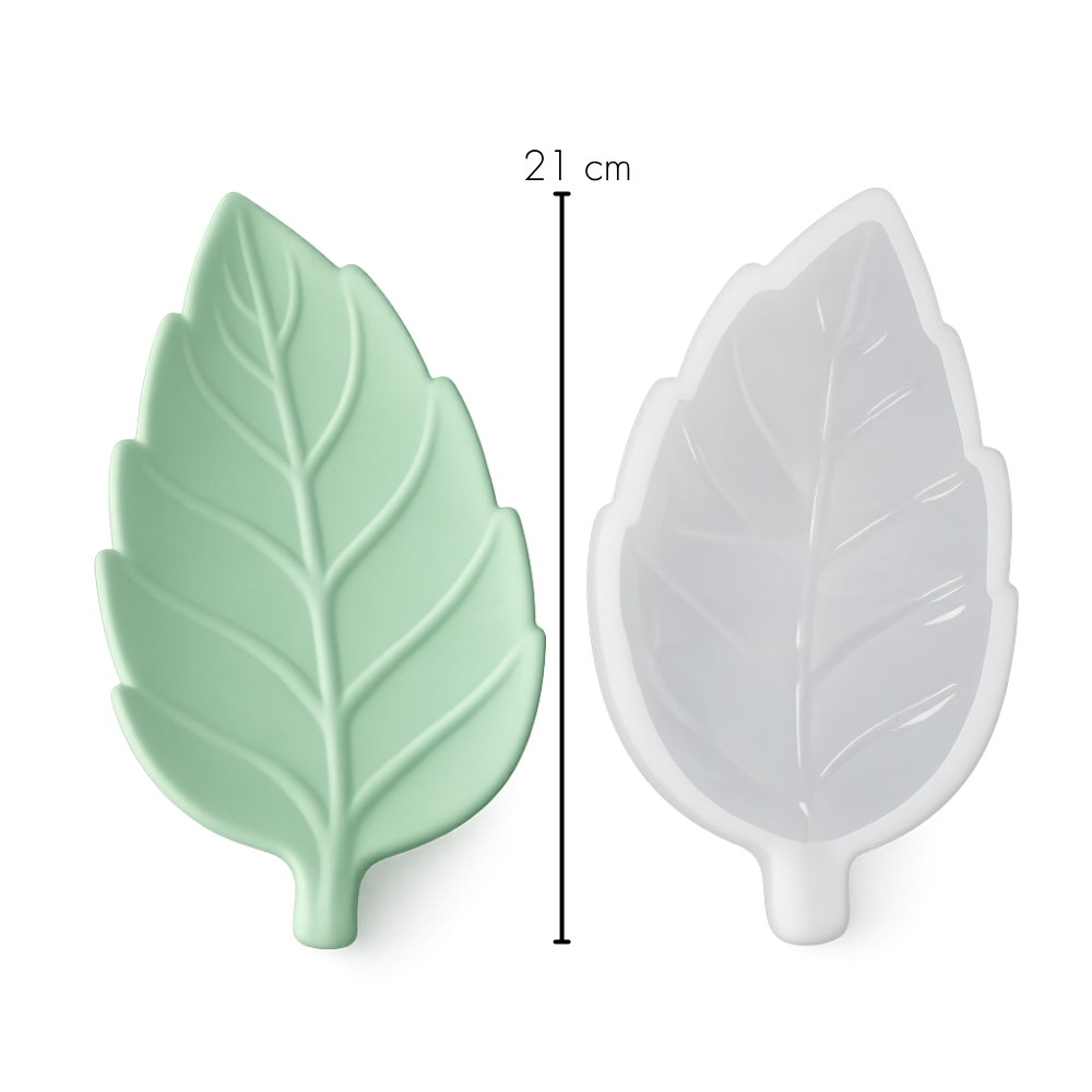 Leaf & Flower Trinket Tray Silicone Mould Collection for Concrete | Jesmonite®️| Resin