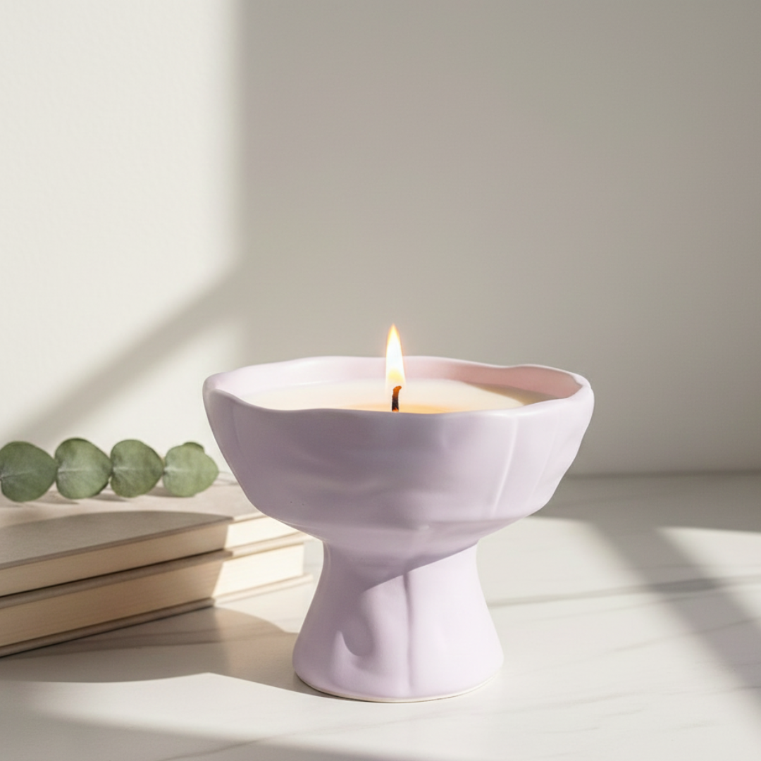 Wavy Pedestal Bowl Silicone Mould. |  For Concrete | Jesmonite®️| Resin