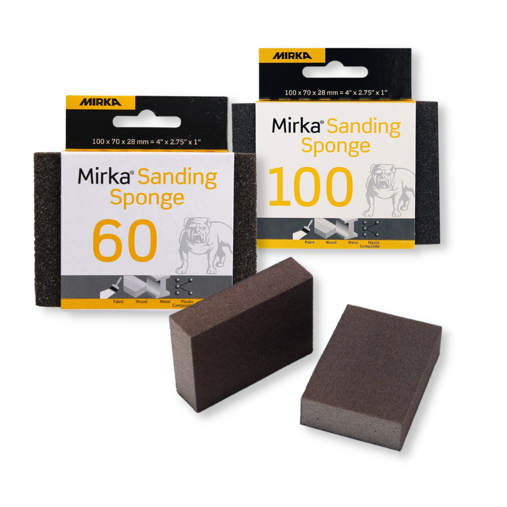 Mirka Sanding Sponge 4-sided (100 x 70 x 28mm)