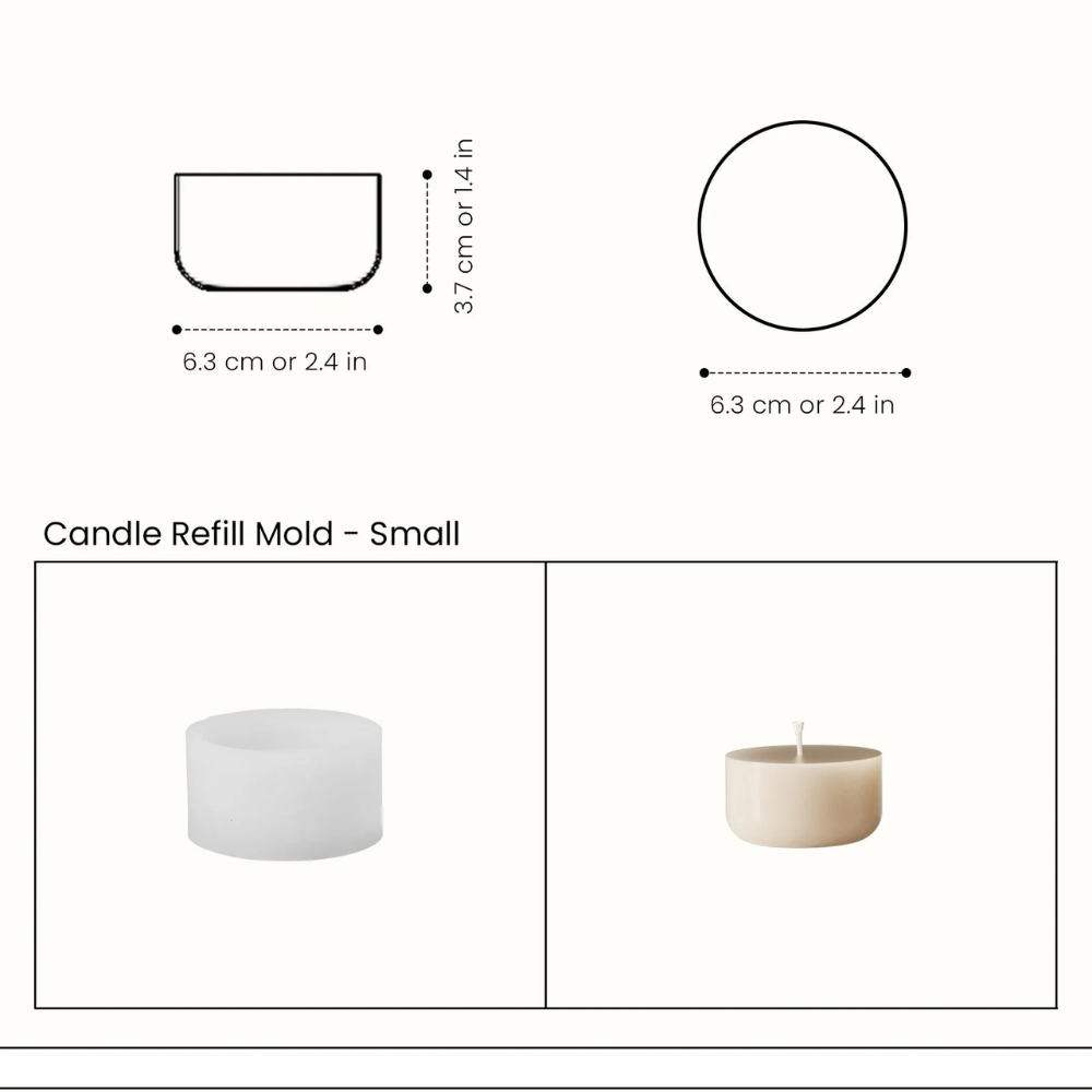 Boowan Nicole: Carousel of Dreams Bauble Candle Jar & Candle Refill Silicone Mold Collection