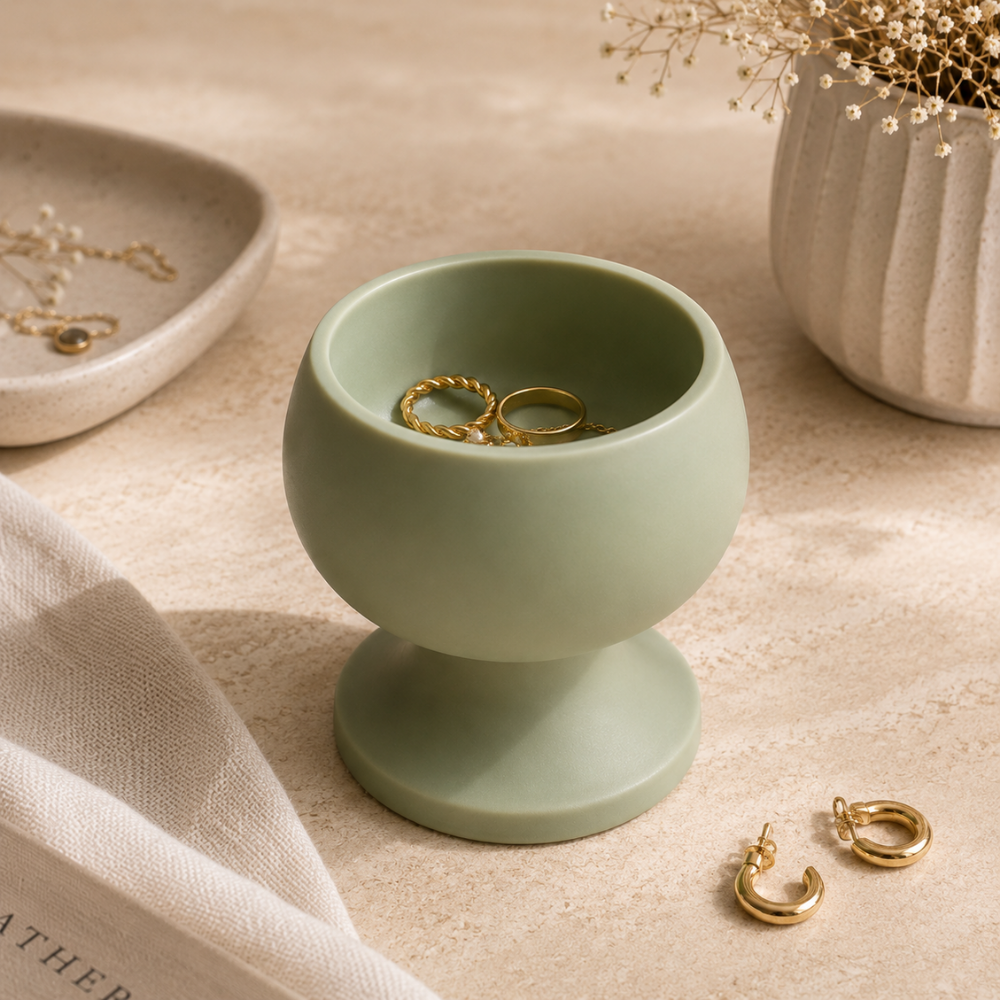 Goblet Silicone Mould |  For Concrete | Jesmonite®️