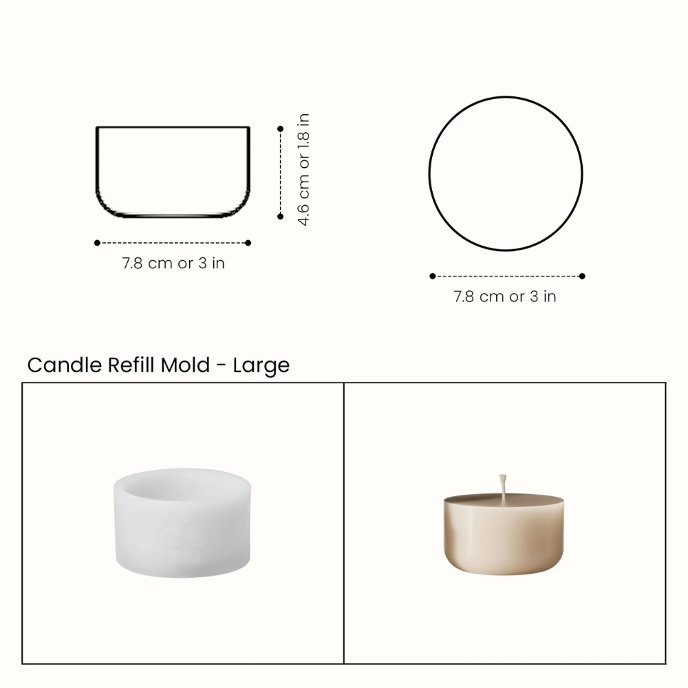 Boowan Nicole: Carousel of Dreams Bauble Candle Jar & Candle Refill Silicone Mold Collection