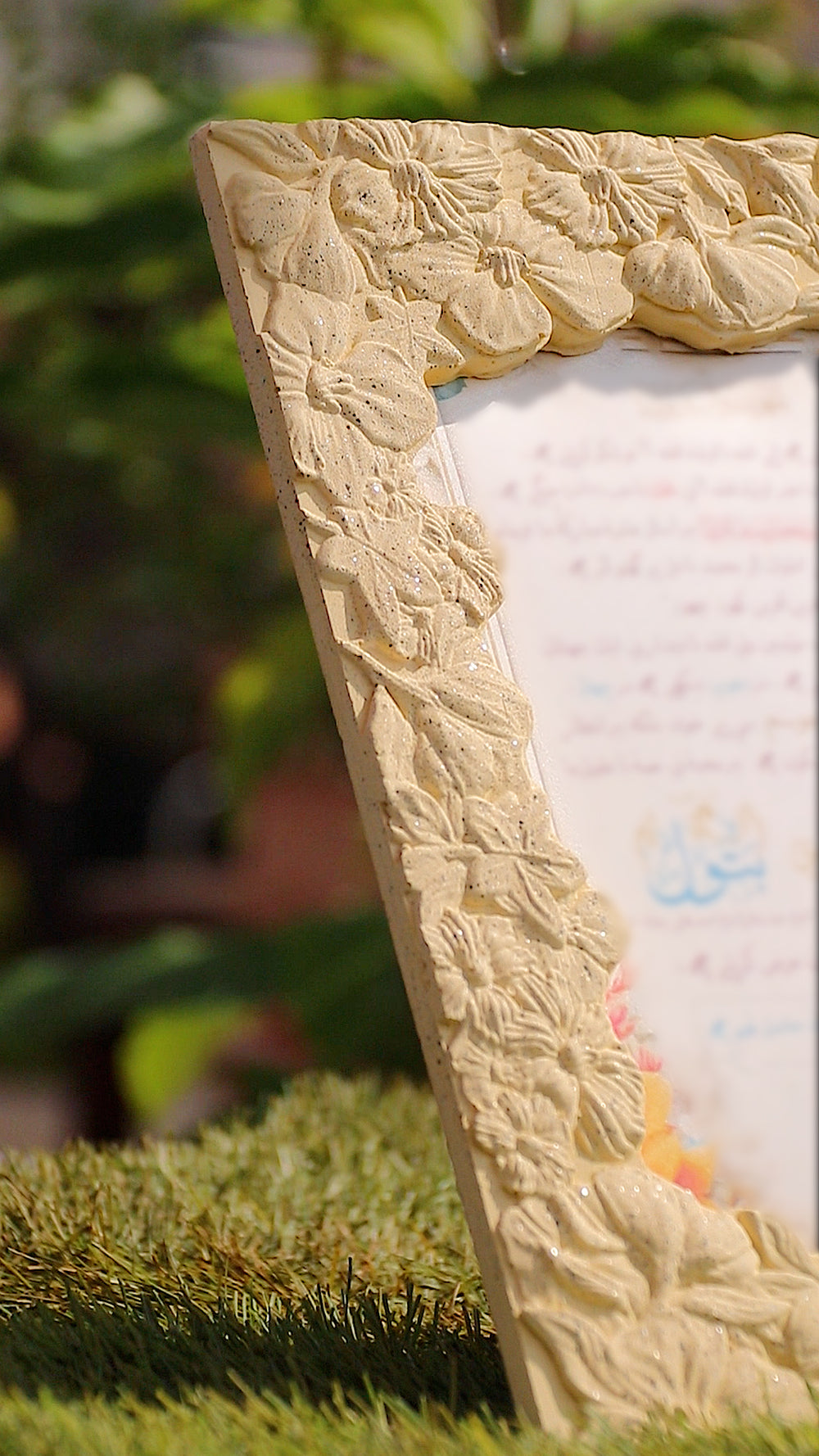 Handcrafted Jesmonite Invitation Frames