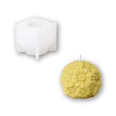 Boowan Nicole: Whispering Floral Orbs Candle Silicone Mould Collection - BohriAli.com