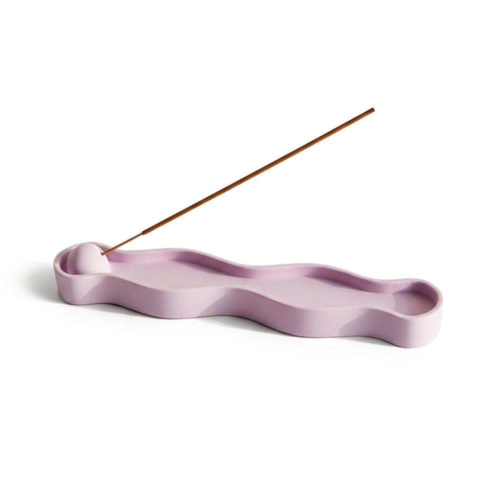 Wavy Incense Holder Mould