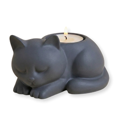 3D Cat Tealight Holder silicone mold  |  For Concrete | Jesmonite®️| Resin