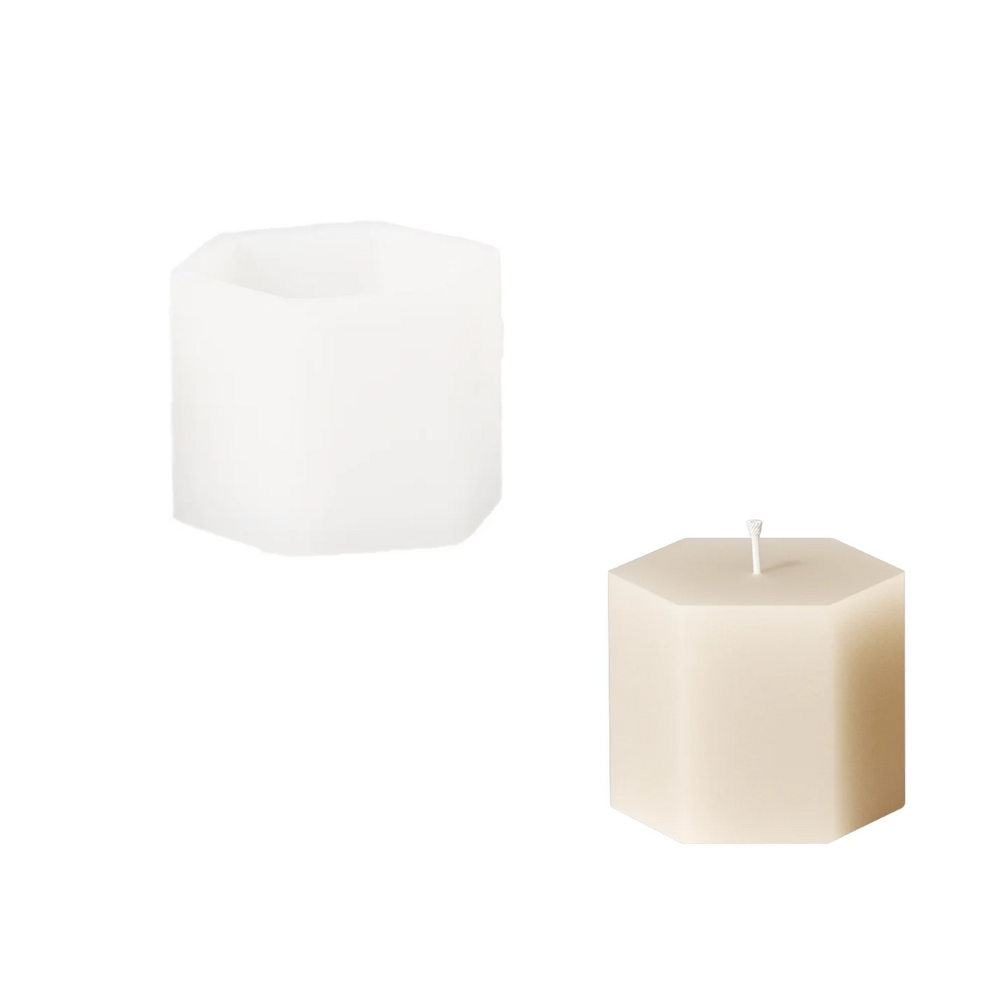 Boowan Nicole: Elegant Gothic Architecture Candle Jar Silicone Mould