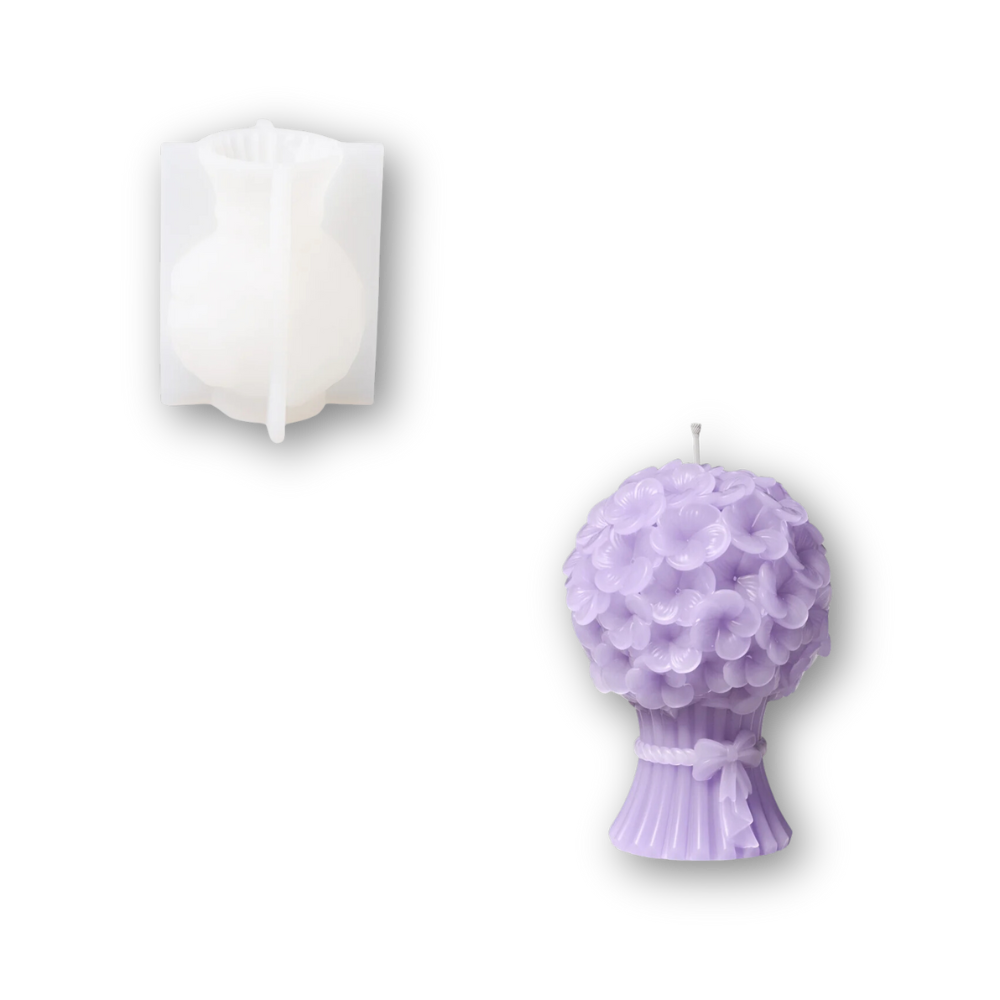 Boowan Nicole: Bouquet Flourishing Candle Silicone Mould Collection