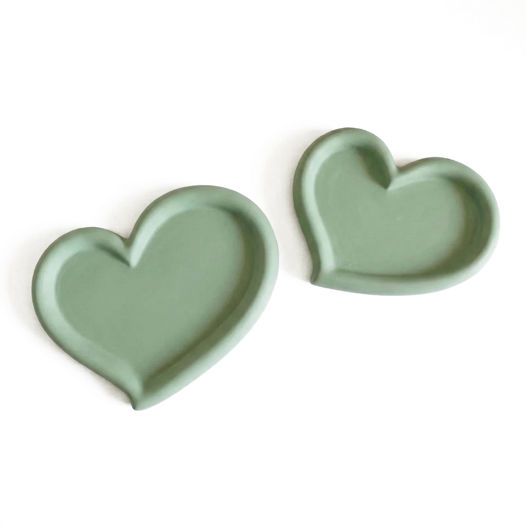 Love Heart Tray Mould |  For Concrete | Jesmonite®️| Resin