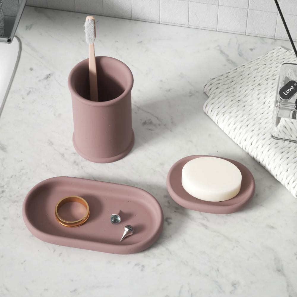 Boowan Nicole: Minimalist Oval Tray Silicone Mould