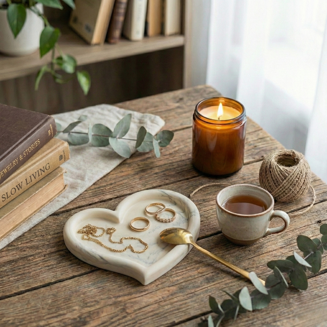 Love Heart Tray Mould |  For Concrete | Jesmonite®️| Resin