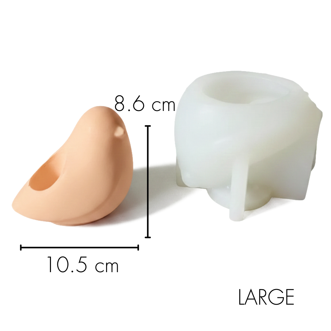 Bird Tealight Holder Silicone Mould  |  For Concrete | Jesmonite®️| Resin