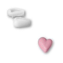 Boowan Nicole:  Cloud Heart Candle Jar Silicone Mold Collection