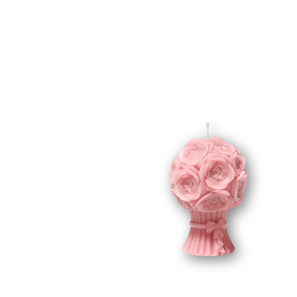 Boowan Nicole: Bouquet Flourishing Candle Silicone Mould Collection