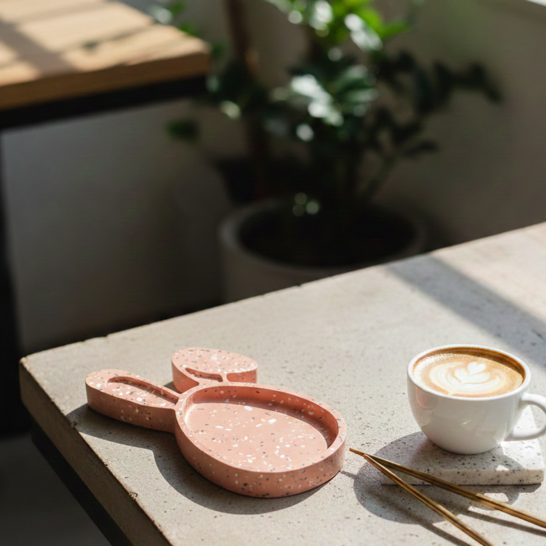 Easter Bunny Tray Mould |  For Concrete | Jesmonite®️| Resin