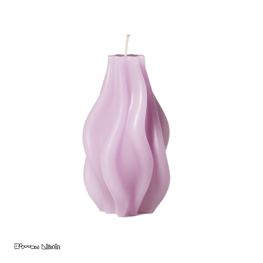 Boowan Nicole: Wave Candle Silicone Mould