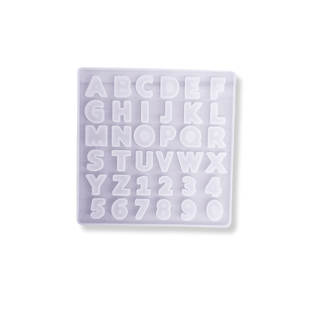 Eco-Mould: Small Alphabet Silicone Mould