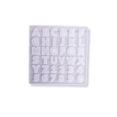 Eco-Mould: Small Alphabet Silicone Mould - BohriAli.com