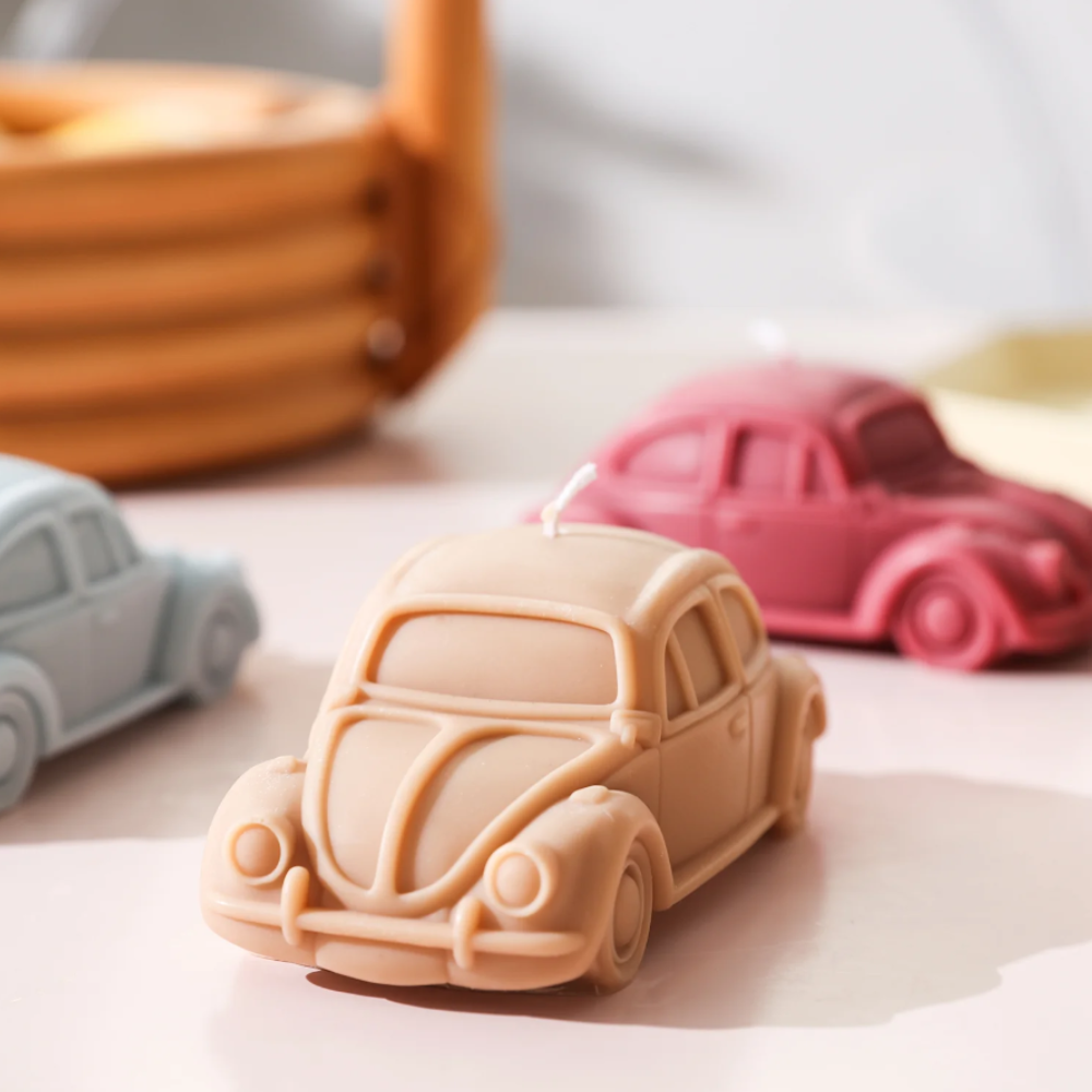 Boowan Nicole: Classic Vintage Coupe Car Candle Silicone Mould