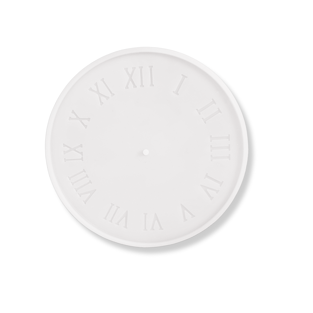 Eco-Mould: 12 inch Clock Silicone Mould