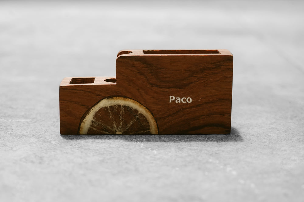 Customised Desk Decor — Citrus Pencil Stand