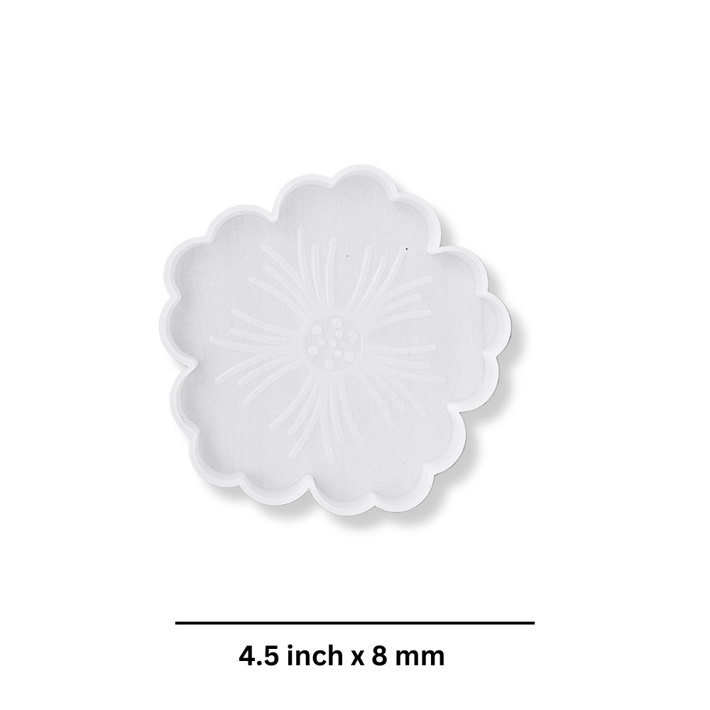 Eco-Mould: 4.5 inch Flower Silicone Mould