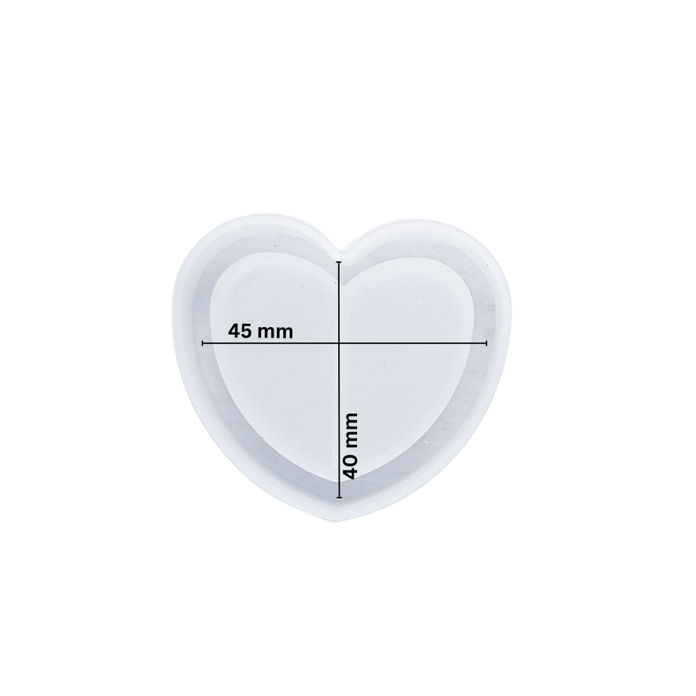 Eco-Mould: Small Heart Silicone Mould