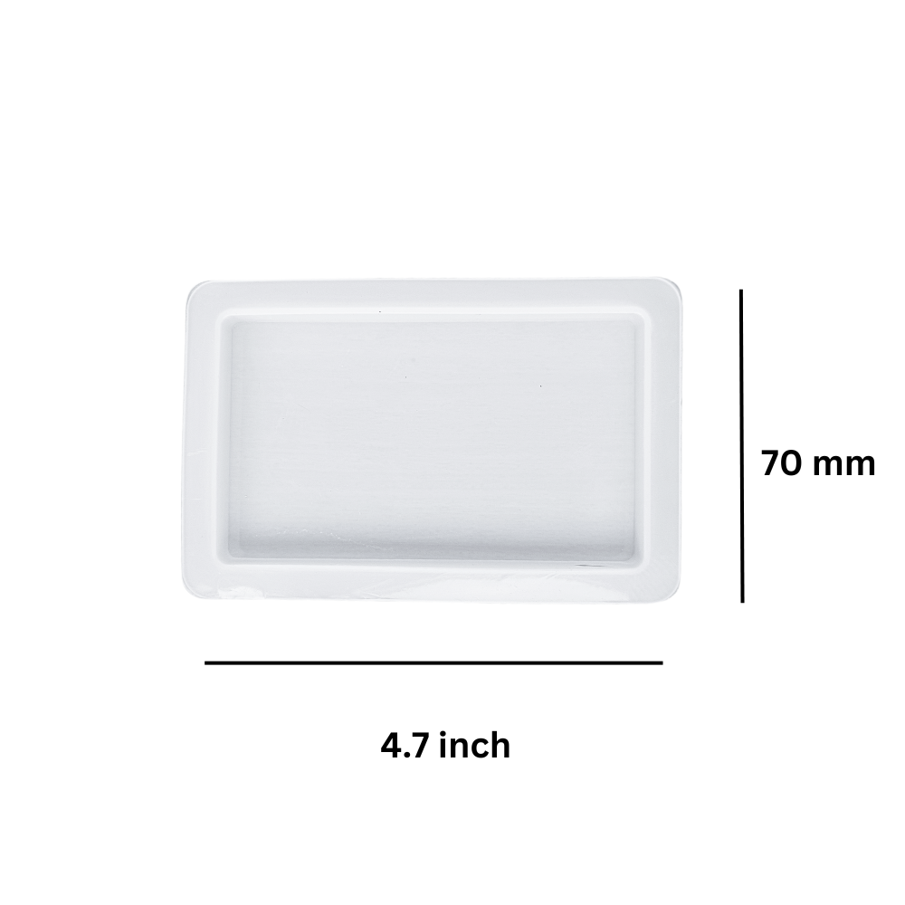 Eco-Mould: Rectangular Coaster Silicone Mould