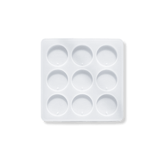 Eco-Mould: Round Keychain Silicone Mould - BohriAli.com