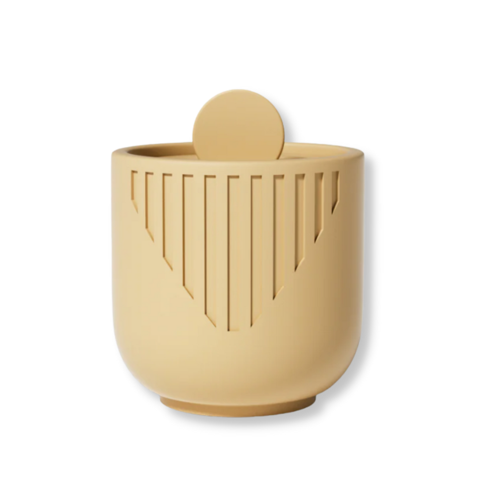 High-Quality Handmade Silicone Candle Jar Molds with Lid in Striped Style –  Boowan Nicole