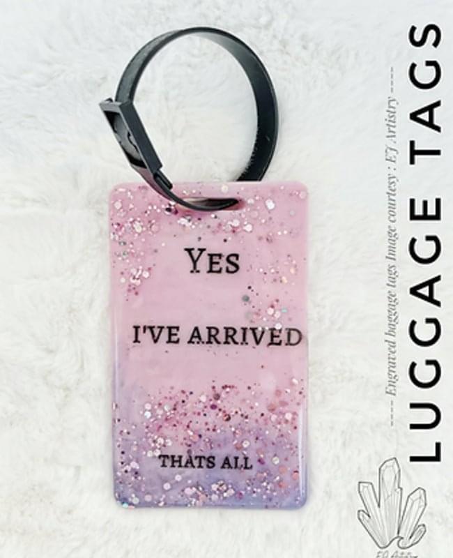 A-02 Luggage Tag Silicone mould