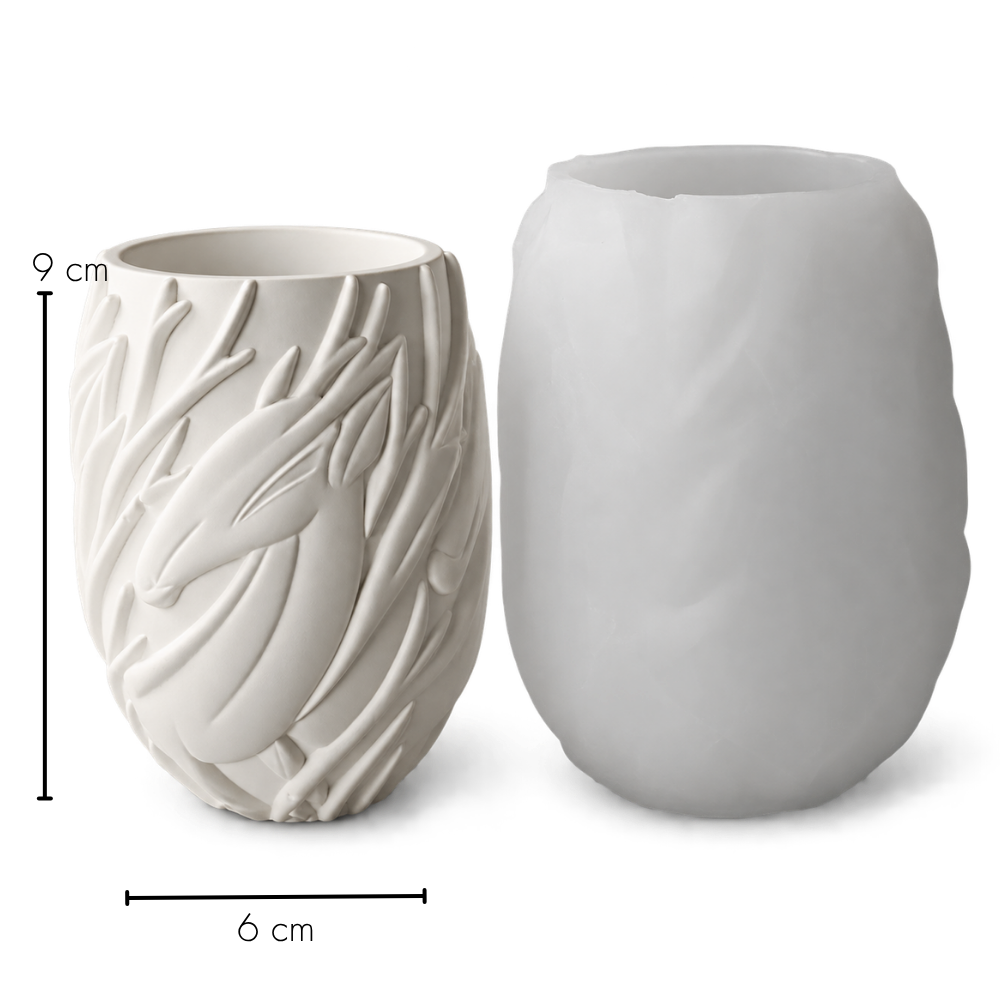 Bird Jar Silicone Mould | For Concrete | Jesmonite®️