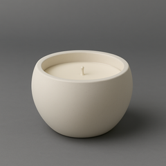 Small Rounded Candle Bowl