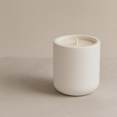 Straight Jar with Rounded Bottom Candle Jar