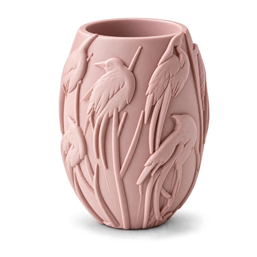 Crane Jar Silicone Mould | For Concrete | Jesmonite®️