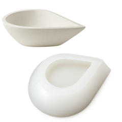 Organic Matte Diya Silicone Mould | For Concrete | Jesmonite®️| Resin