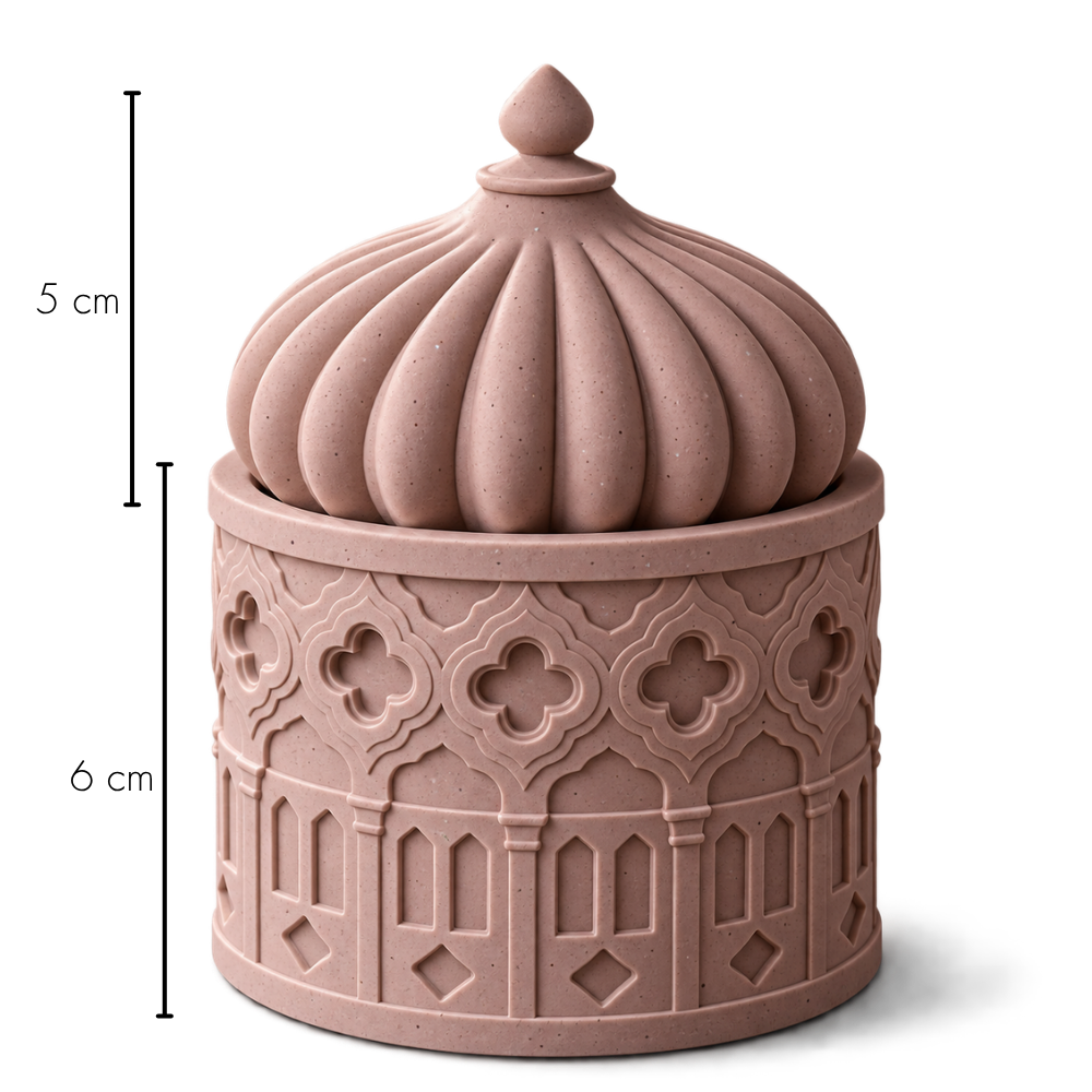 Mughal Dome Jar Silicone Mould | For Concrete | Jesmonite®️