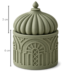 Mughal Dome Jar Silicone Mould | For Concrete | Jesmonite®️