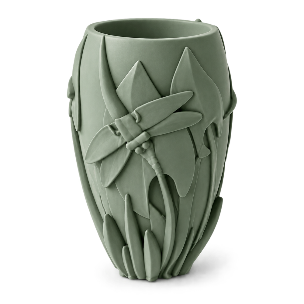 Dragonfly Jar Silicone Mould | For Concrete | Jesmonite®️