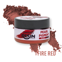 Haksons Pearl Pigments (Mica Powders) - Fire Red | for Epoxy Resin