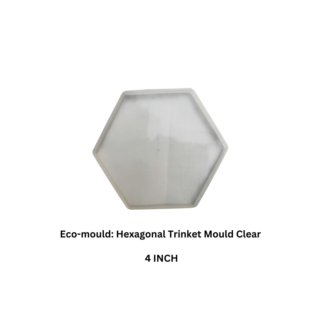 Eco-mould: Hexagonal  Mould (Coaster Mould)