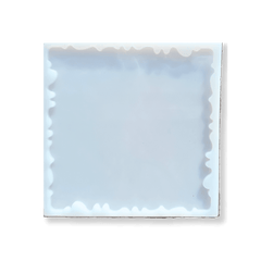 Eco-Mould: Square Agate tray silicone mould - BohriAli.com