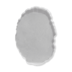 Eco-Mould: oval Agate tray silicone mould - BohriAli.com